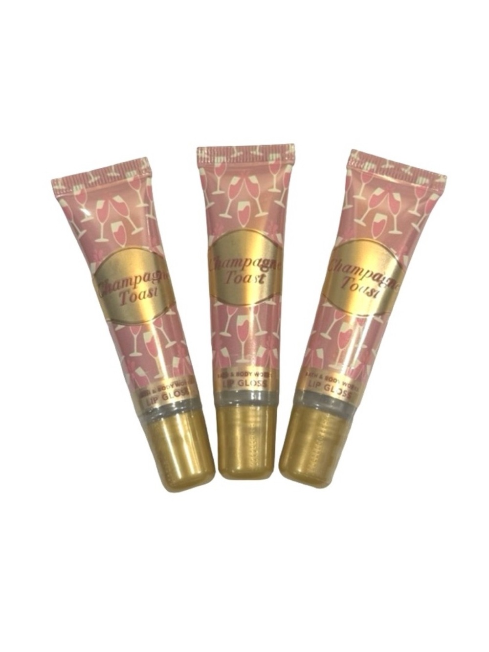 3 Champagne Toast Lip Gloss